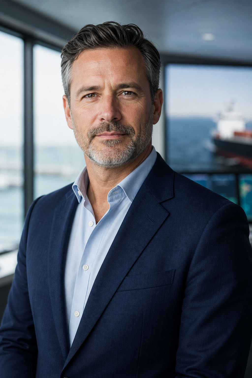 Portrait representing Greg from Stripes Marine